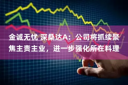 金诚无忧 深桑达A：公司将抓续聚焦主责主业，进一步强化所在料理
