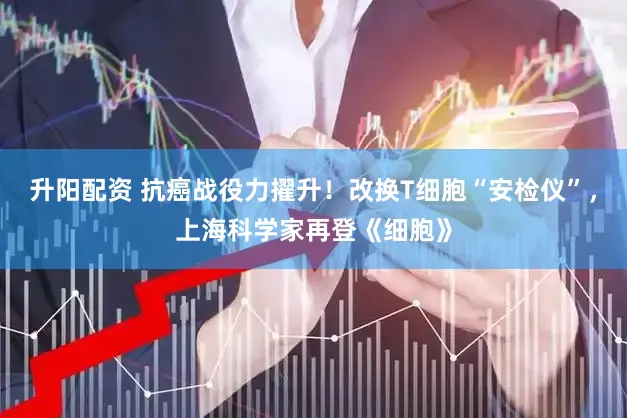 升阳配资 抗癌战役力擢升！改换T细胞“安检仪”，上海科学家再登《细胞》