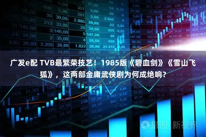 广发e配 TVB最繁荣技艺！1985版《碧血剑》《雪山飞狐》，这两部金庸武侠剧为何成绝响？