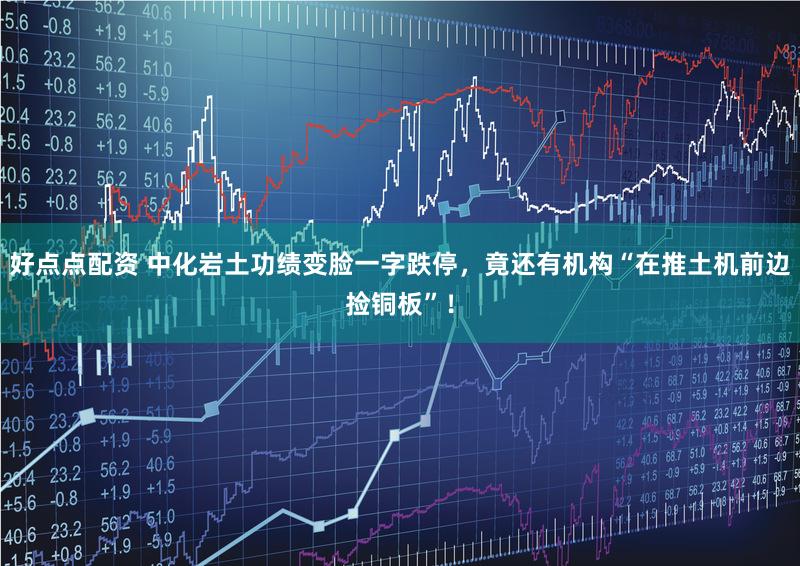 好点点配资 中化岩土功绩变脸一字跌停，竟还有机构“在推土机前边捡铜板”！
